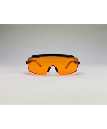 UvTech Sleep-Pro: 100% Blue Light Filter Orange Glasses for Computer & Gaming - Anti-UV Blue Light Protection for Men & Women - Buy Online on GoSupps.com