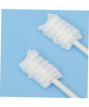 Soesfoufu 30th Baby Tongue Brush - Newborn Oral Cleaning Sponge Toothbrush | Disposable Baby Tongue Cleaner for Gentle Mouth Care - Buy Online on GoSupps.com