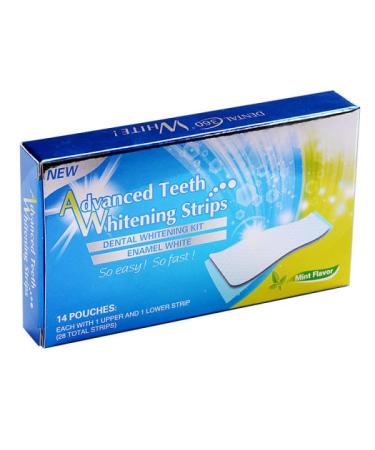 Advanced Teeth Whitening Strips 14 Pouches