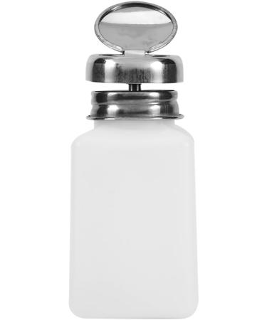 ANGGREK 200ML Empty Nail Cleaner Bottle Pump Dispenser Empty Bottle for Nail Polish Makeup Remover Alcohol Bottle Container - Buy Online on GoSupps.com