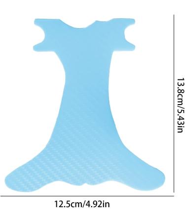 Eyebrow Template Eyebrow Drawing Guide Eyebrow positioning ruler makeup guide for defined eyebrow eyelashes lip contour Light Blue - Buy Online on GoSupps.com