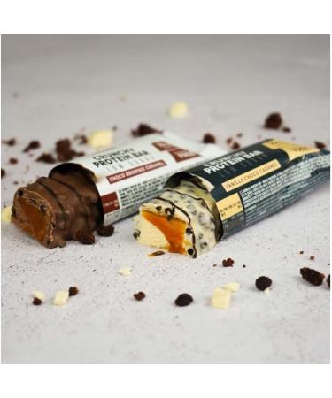  SUPERSET NUTRITION Superset Nutrition - Crunchy Protein Bar (64g) - Protein bars - 34% protein and ultra-gourmet - Chocolate Brownie Caramel - Buy Online on GoSupps.com