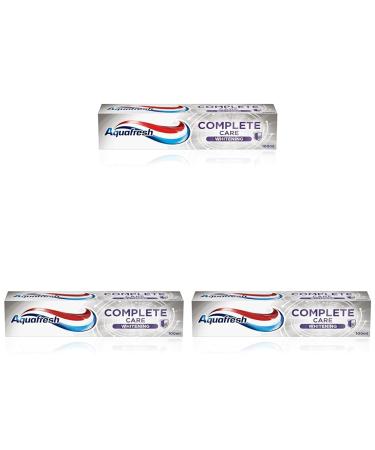 Aquafresh Complete Care Whitening Flouride Toothpaste 100ml (Pack of 3) 100 ml (Pack of 3)