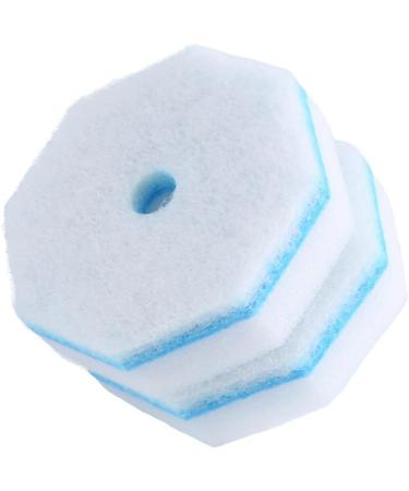 Povxlum Pack of 60 Improved Toilet Brush Sticks Disposable Toilet Cleaning Rods Refills Bowl Scrubber Heads - Buy Online on GoSupps.com