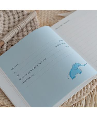 Personalized Noah's Ark Baptism Guest Book - Perfect for Boys & Girls - Unique Baptism Gift & Album - Buy Online on GoSupps.com