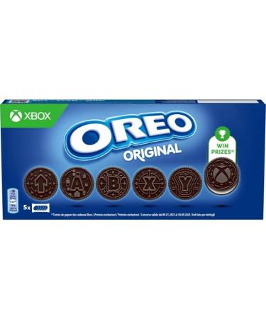  G n rique OREO Original Pocket - 5 Chocolate Cookie Pouches - Convenient 220g Size - Pack of 4 - Buy Online on GoSupps.com