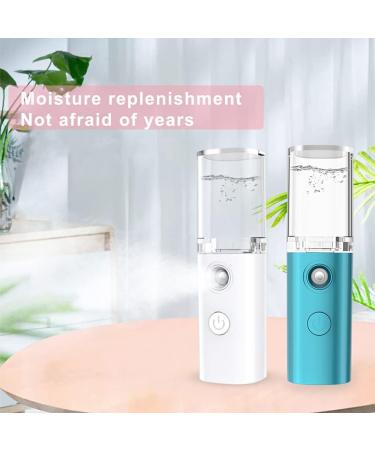 dijiusidy Plastic Facial Sprayer Mini Portable Cold Mist LED USB Charging Face Humidifier Office Hotel Hiking Nebulizer Skin Care - Buy Online on GoSupps.com