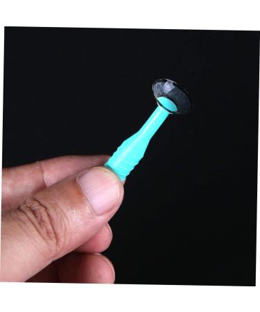 Solustre 6pcs Contact Lens Suction Rod - Soft Contacts Remover Tool RGP Plunger ABS Material Green - Perfect for Easy Insertion & Removal - Buy Online on GoSupps.com