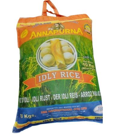 Seelans Superstore |Annapurna Idly Rice 10kg| Idly rice| High Fiber| Healthy Food| Indian Origin
