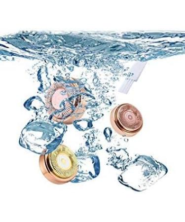 Facial Hair Remover Replacement Heads - Ablerv Flawless Replacing Blades for Good Finishing and Well Touch for Upper Lip Chin Cheeks and Sideburns 18K Gold-Plated As Seen On TV - Count 5 4 Count - Buy Online on GoSupps.com