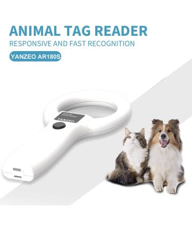 Yanzeo Pet Microchip Scanner | RFID EMID Pet ID Scanner | 134.2kHz Animal Chip Registration | FDX-B (ISO 11784/11785) | International Shipping Available - Buy Online on GoSupps.com