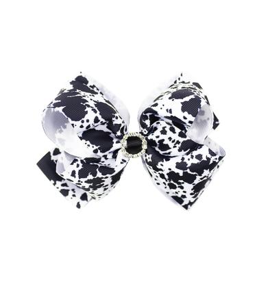 Cow Stria Hair Clips Pin Bows Milk Cow Headband Hairclip - Pack of 1 - Buy Online on GoSupps.com