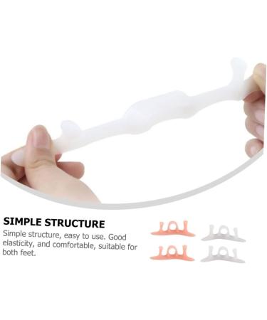 Nail Tools Set: Snail Splitter, Hammer Straightener, White Foot Protectors for Bunion Pads. Valgus Bunion Spacers, Pedicure Tool for Reliable Foot Care - Buy Online on GoSupps.com