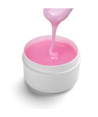 EuBeCos Gel Euro-French PINK-Milky 30ml - Studio Quality UV Gel - Made in Germany - Honey Effect - International Shipping Available - Buy Online on GoSupps.com