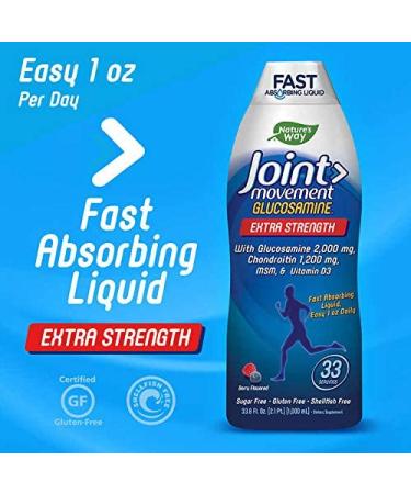 Wellesse Joint Movement Glucosamine with Chondroitin MSM 2-Pack (33.8 fl oz) - GreatItems - Buy Online on GoSupps.com