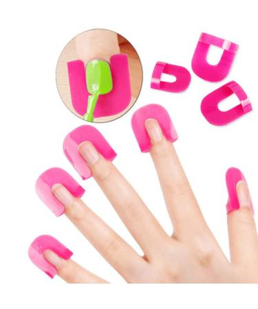 Serena.H 26pcs G Curve Shape Nail Protector Set - Spill-Proof French Manicure Stickers & Nail Art Tools - Buy Online on GoSupps.com