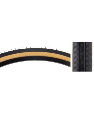 Sunlite Road Raised Center Tire - 27 x 1-1/4 - Set of 2 Black/Gum - Buy Online on GoSupps.com