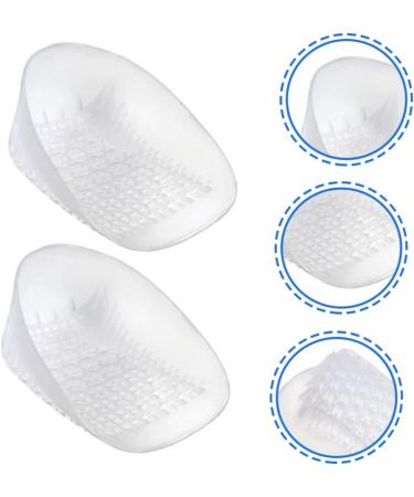 FOMIYES U-Shaped Heel Pads - 3 Pairs Heel Protectors for Height Boosting & Pain Relief - Gel Insoles for Men & Women - Buy Online on GoSupps.com