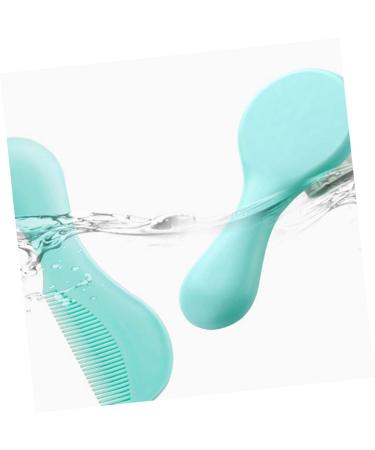 STAHAD Newborn Bath Kit - Baby Toddler Friendly Hair Accessories Set with Comb, Brush, and Massage Bristles - Safe and Easy Plastic Bathing Tools - Buy Online on GoSupps.com