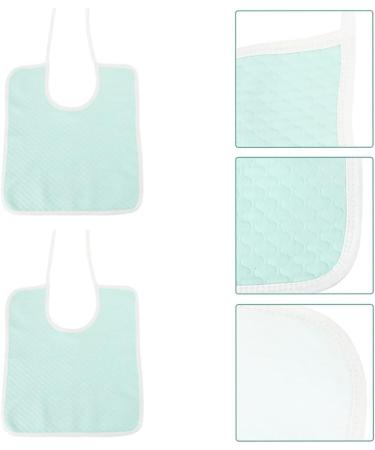 Adult Drool Bibs Anti-Oil Bibs Adult Eating Apron The Aged Dining Bibs Senior Dining Bibs Waterproof & Washable(2 pcs) - Buy Online on GoSupps.com
