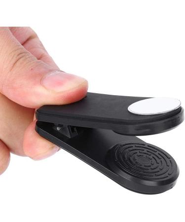Heitune Portable Mute Billiard Chalk Holder Clip - Professional Snooker Accessory - Black | International Shipping Available - Buy Online on GoSupps.com