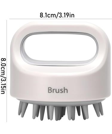 RZMZBY Scalp Massage Brush - Silicone Shampoo Brush for Relaxation & Hair Growth | Wet & Dry Use for Men Women & Pets - Buy Online on GoSupps.com