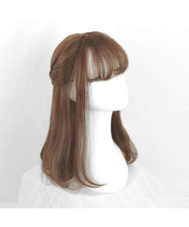 Hairpieces Long Curly Hair Wig Female Short Hair Natural Hair Set Realistic Long Hair Straight Hair