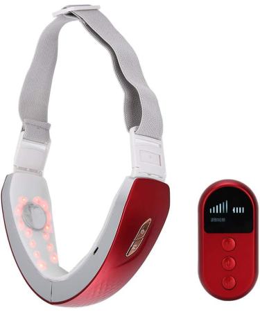 V Face Machine Reusable V Line Mask Facial Slimming Strap Double Chin Reducer - Red-2 - Buy Online on GoSupps.com