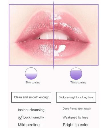 Lip sleeping mask hydrating and moisturizing lip mask repair dry and cracked lips reduce lip wrinkles and dead skin care for lips (Pink) - Buy Online on GoSupps.com