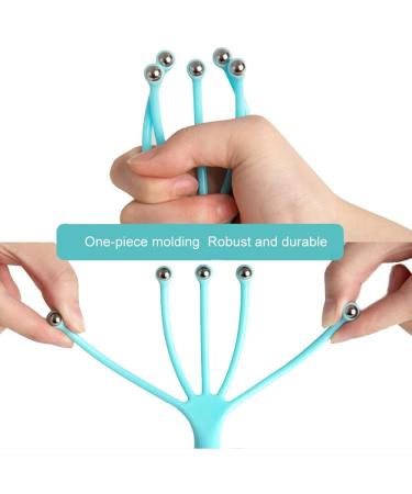 YonTens Scalp Massager - Stress Relief, Relaxation, and Head Care Tool - Pink + Blue - Buy Online on GoSupps.com