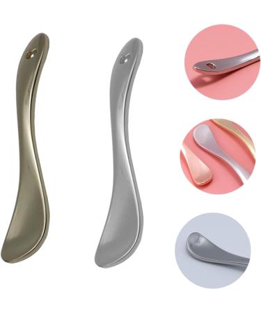 Angoily 3pi ces Cuill re Zinc Pour Maquillage Spatules Pour Visage Masque Contour Yeux Accessoire Pratique Pour M langer Et Appliquer - Buy Online on GoSupps.com