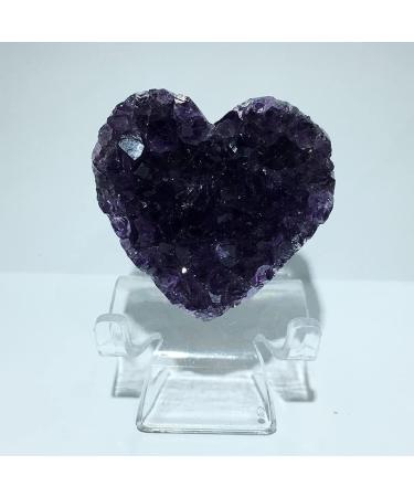 Crystals Stones Natural Uruguayan Amethyst Heart-Shaped Crystal Cluster for Home Decor ningxiao (Color : 20-35g) - Buy Online on GoSupps.com