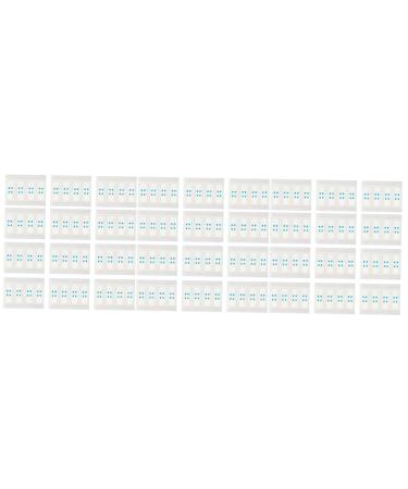 Ipetboom 240pi ces Bandes Adh sives Invisibles tanches Pour Lifting Facial Autocollants De Soutien v Pour Affiner Le Visage Et liminer Le Double Menton 8x5.5cmx3pcs blancx3pcs