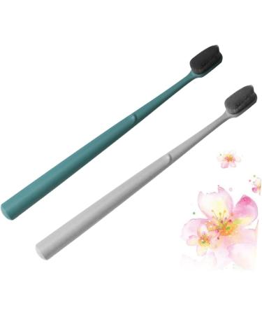 Gatuida 4-Piece Tongue Toothbrush Set | Soft Travel Toothbrush & Oral Care Massager | Perfect for Teeth Cleaning & Fresh Breath - Buy Online on GoSupps.com