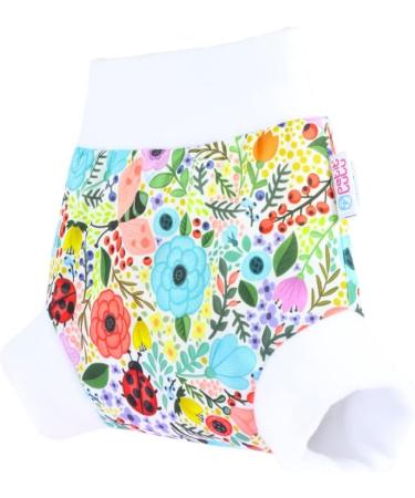 Petit Lulu Overpants XS (2.5-4.5 kg) - Floral Pull-on Overpants for Diapers | International Shipping Available - Buy Online on GoSupps.com