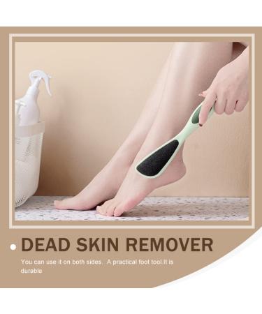 Minkissy 2-Piece Foot File Callus Remover Set - Retro Pedicure Scraper for Wet & Dry Feet (Green) - Best Dead Skin Remover for Smooth Feet - Buy Online on GoSupps.com