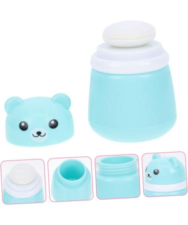  SOESFOUFU 2pcs Body Powder Box Baby Body Powder Container Powder Case After-bath Powder Case Body Powder Bottle Reconcile Abs Child - Buy Online on GoSupps.com