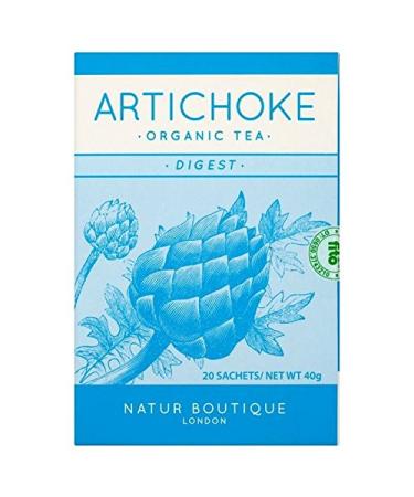 Natur Boutique Organic Artichoke Tea 20 per Pack (Pack of 6)