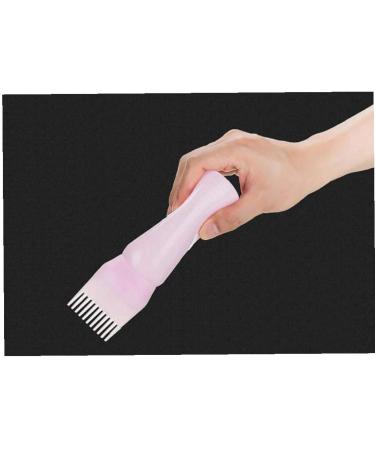 1PC Root Comb Applicator Bottle Hair Coloring Dye And Scalp TreaMalet Essential Salon Hair Cleansing Bottle 4 Ounce With Graduated Scale(White) - Buy Online on GoSupps.com