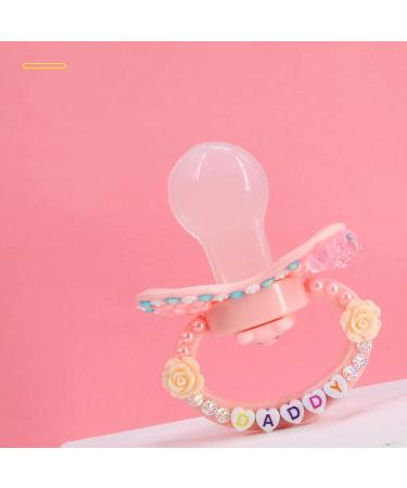 Pink Bear Adult Sized Pacifier Candy - Cute Baby Pacifiers | [Brand Name] - Buy Online on GoSupps.com