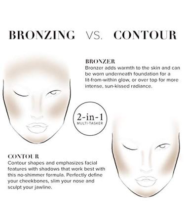 TEMPTU S/B Silicone-Based Contour & Bronze Starter Set - 6 Shades for Face Sculpting & Dimension | 1 Count - Buy Online on GoSupps.com