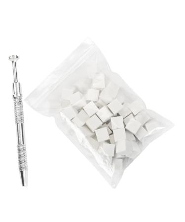 Hemoton 1 Set Nail Sponge Nail Art Brushes Nail Art Tool Setting Powder Puff Nail Polish Nail Art Liner Brush Blush for Cheeks Loose Powder Sponge Facial Sponge Tools Cosmetic Mini