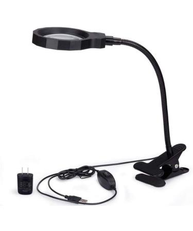 Screen Magnifier Folding Magnifier Magnifying Reading Magnifier Jewelry Appraisal 5X Magnifying lamp LED Magnifier with LED Light