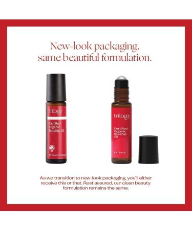 Buy Trilogy Organic Rosehip Oil Roller Ball 0.34 fl oz â€“ Certified Skincare Glow - Buy Online on GoSupps.com