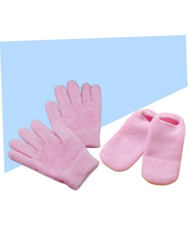 Beavorty 2 Pairs spa Socks Overnight Gloves Gauntlet spa moisturizing Socks Mitten Paraffin Grooming Glove Nighttime Gloves Gelt spa Gloves Moisturizing Gel Gloves Wristband Essential Oil - Buy Online on GoSupps.com