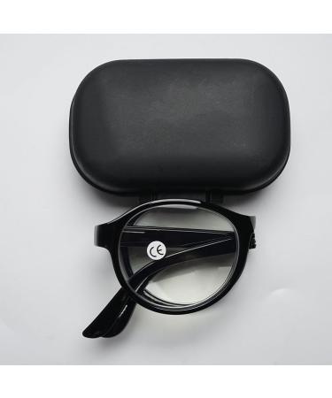 Buy Lanomi Foldable Varifocal Glasses | Blue Light Filter Reading Glasses | Compact Progressive Multifocal Visual Aid | Ultralight Portable Multifocus Eyewear with Case (Gray/White) 1.0x - Buy Online on GoSupps.com