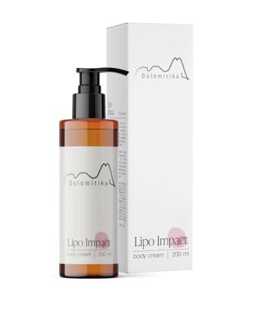 DOLOMITIKA Lipo Impact Corpo Cream 200 ml for reduction unaesthetic cellulite venche hips and legs.