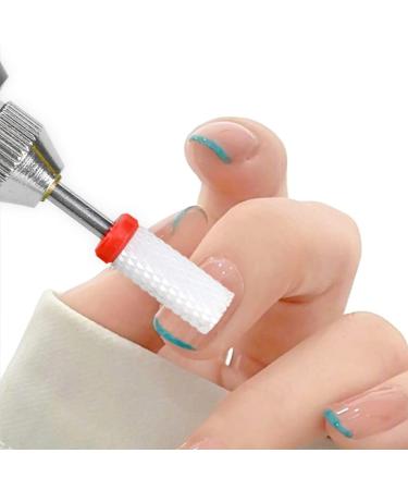 7-Piece Ceramic Nail Drill Bits Set - Perfect for Manicure & Pedicure | Water Outdated Gel & Acrylic Skin Milling Tools for Home Use - Buy Online on GoSupps.com
