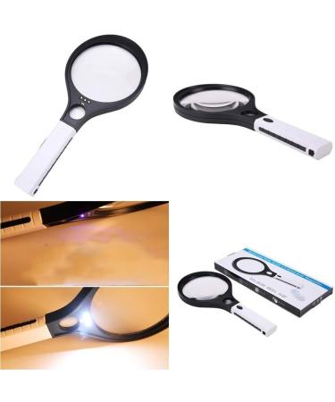 Magnifying Glasses for Hobbies Reading Magnifier High Magnification HD Magnifying Glass - Large Mirror with Handheld HD Reading for The Elderly with A Magnifying Glass Reading 10 X. Vision - Buy Online on GoSupps.com