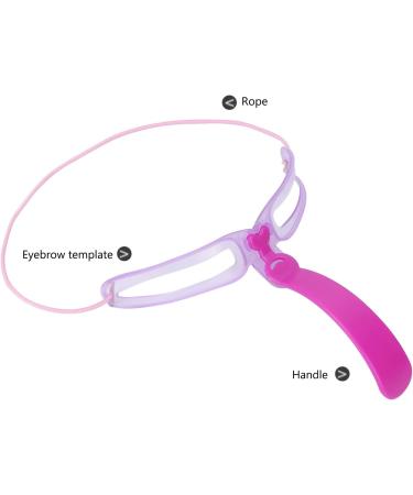  Entatial Eyebrow Shaping Kit 8 Pieces Eyebrow Stencil with Handle for Beginners for Daily Use - Buy Online on GoSupps.com